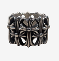 Chrome Hearts 925 Sterling Silver Tombstone Ring