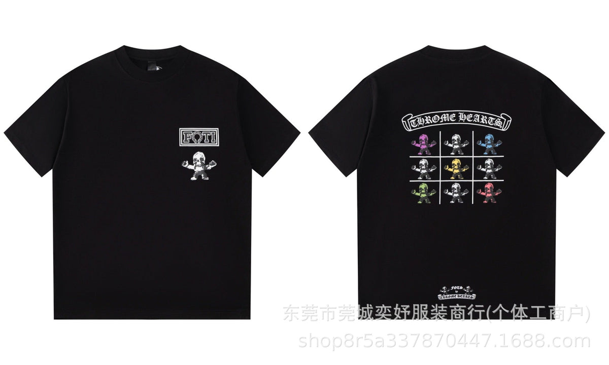 Chrome Hearts Sanskrit Print Short-Sleeve T-Shirt