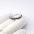chrome hearts sapphire cross ring