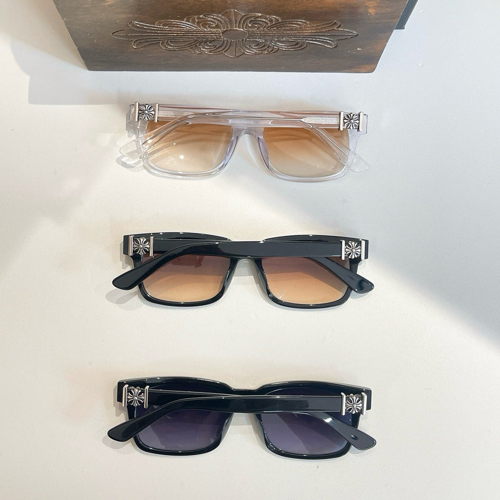Chrome Hearts Square Frame Fashion Sunglasses