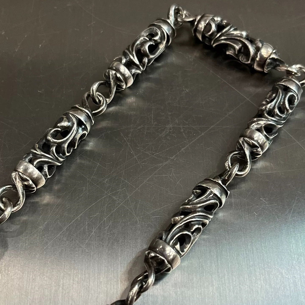 Chrome Hearts hollowed-out vine lobster buckle trouser chain