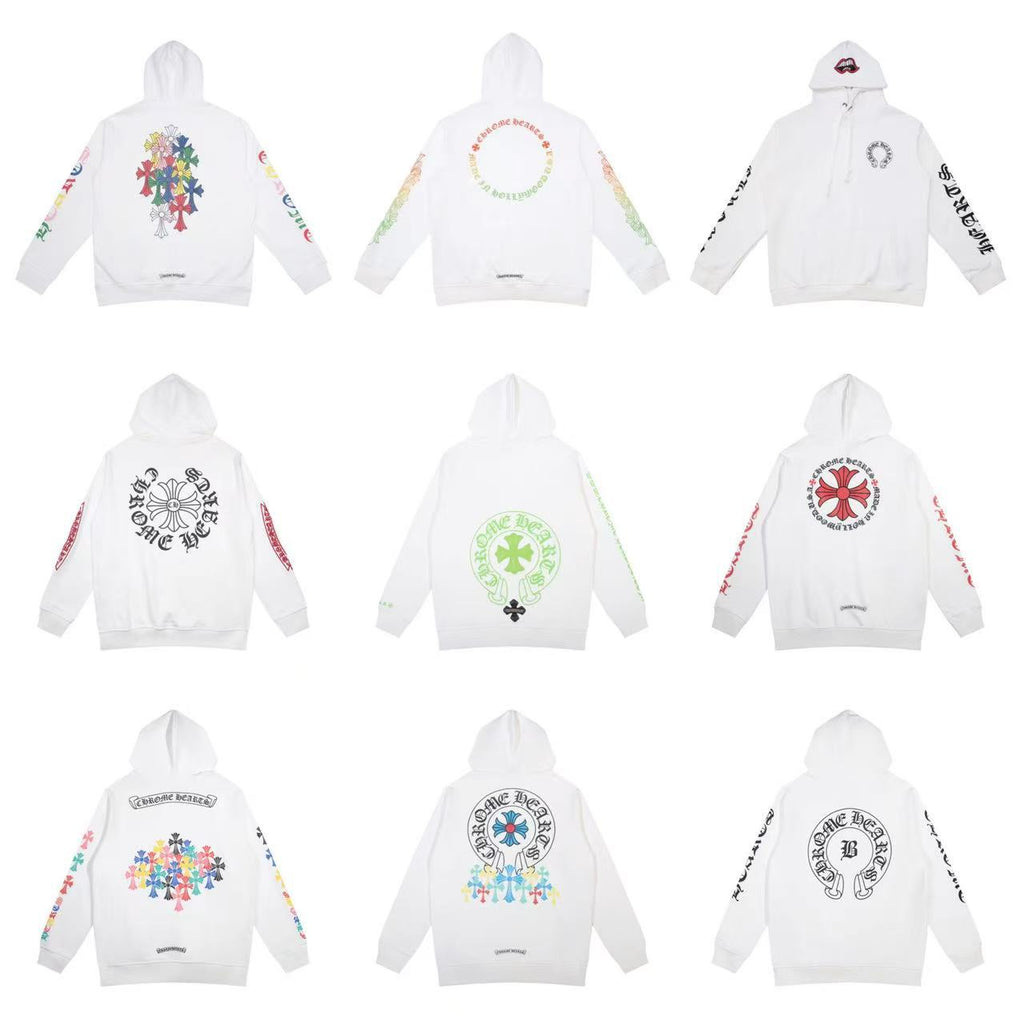 Chrome Hearts Cross Horseshoe Pullover Hoodie