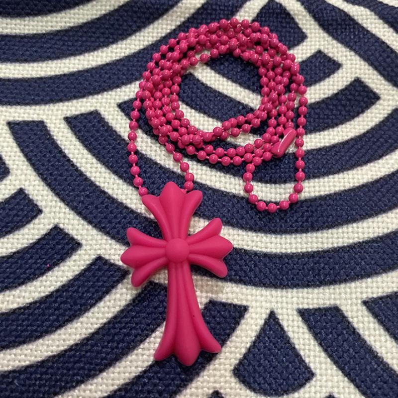 Chrome Hearts colorful necklace