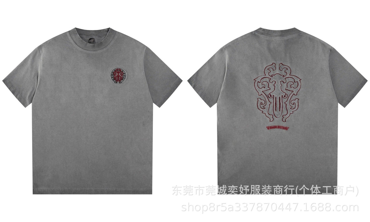 Chrome Hearts Sanskrit Print Short-Sleeve T-Shirt