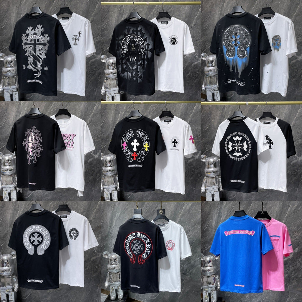 Chrome Hearts Street Style Short-Sleeve Shirt