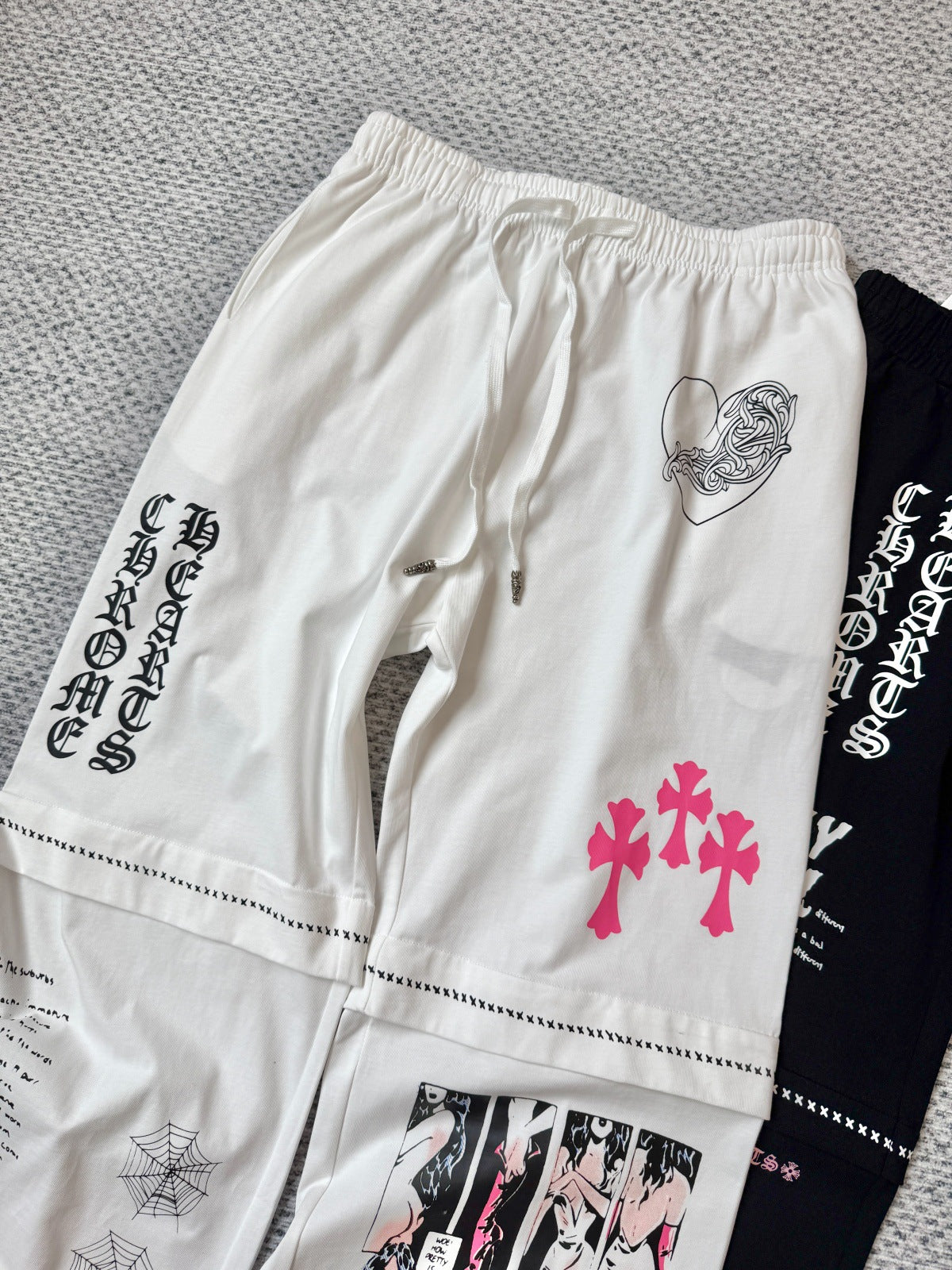 Chrome Hearts straight-leg casual pants for women