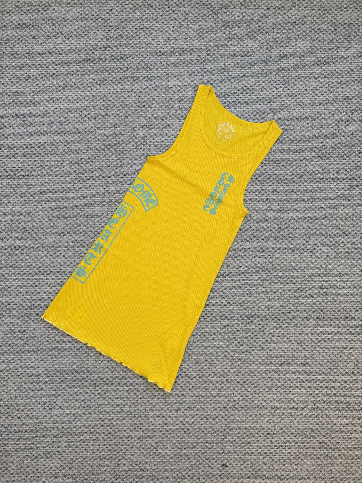 Chrome Hearts Sanskrit letters slim hottie style vest skirt