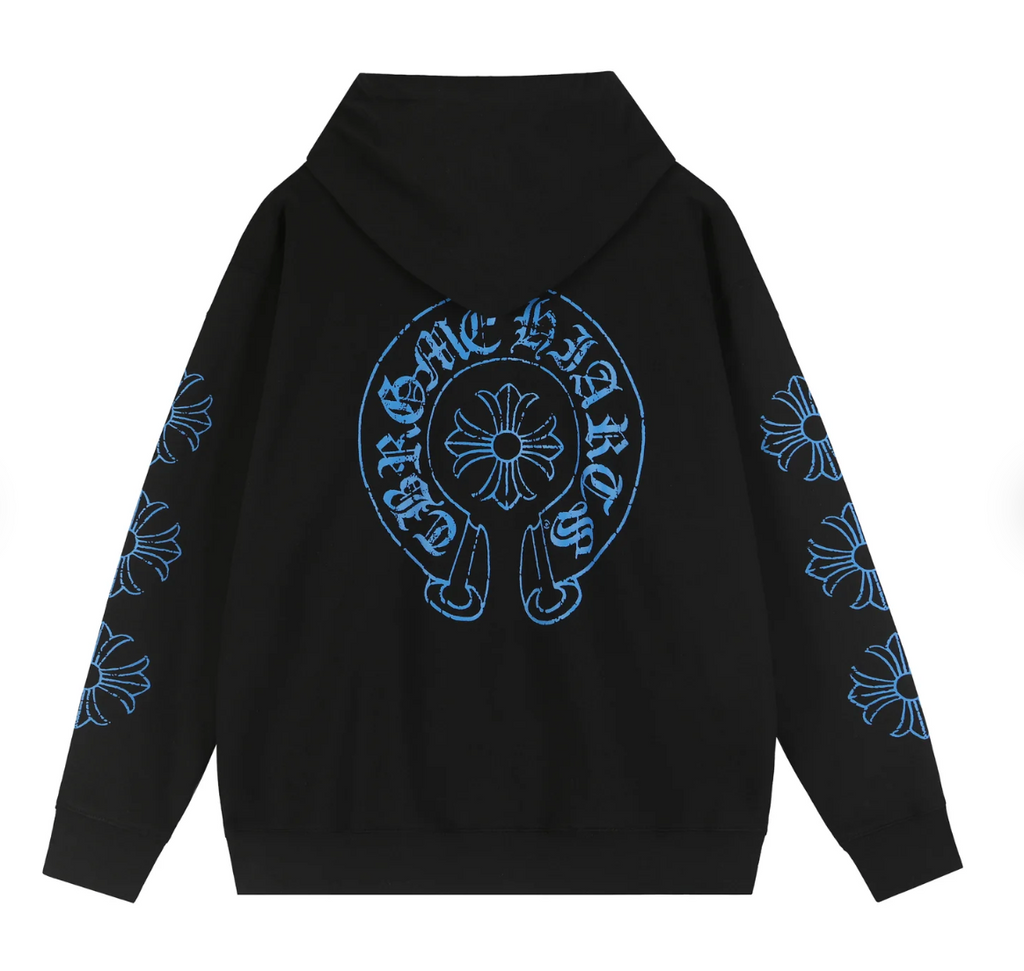 Chrome Hearts New Zip Up Hoodie -TQ72