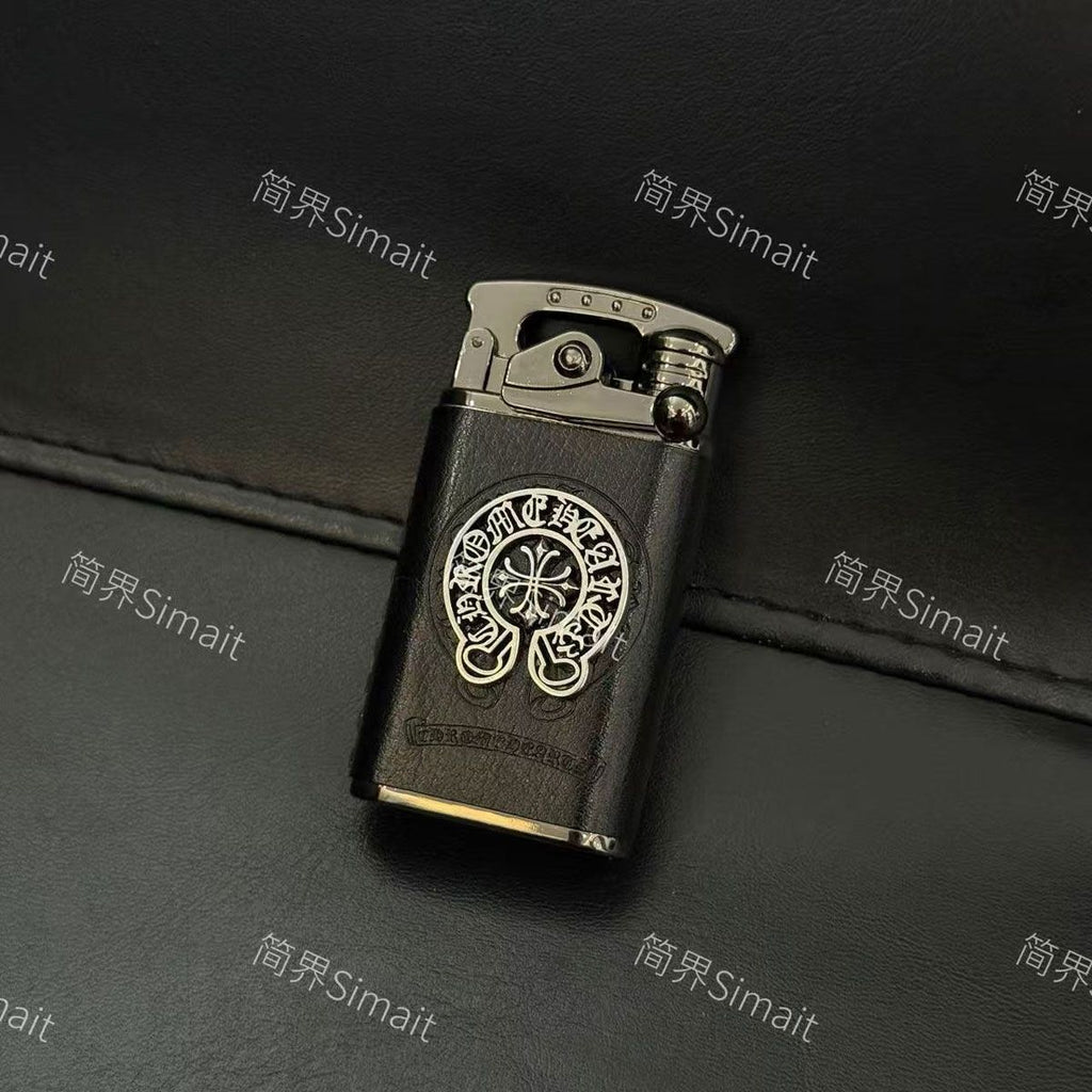 Chrome Hearts Black Jet-Flame Lighter